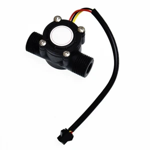 For YF-S201 Water Flow Sensor 1/2 Inch Hall Effect Flow Sensor DC 5-18V Hall Liquid Water Flow Sensor Water Control Liquid Flowmeter For YF-S201 Water Flow Sensor 1/2 Inch Hall Effect Flow Sensor DC 5-18V Hall Liquid Water Flow Sensor Water Control Liquid Flowmeter