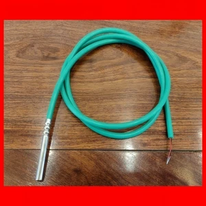 For 6*50MM NTC Thermal Resistance 5K 10K 50k 100k Waterproof NTC Temperature Sensor 3950 Accuracy 1% Temperature Probe Silicone Wire For 6*50MM NTC Thermal Resistance 5K 10K 50k 100k Waterproof NTC Temperature Sensor 3950 Accuracy 1% Temperature Probe Silicone Wire