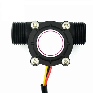 For 1Pcs DC 5-18V Flowmeter Hall Flow Sensor Water Control Liquid Flow Sensor Switch 1-30L/min 1.75MPa 12V Water Flow SensorYY24 For 1Pcs DC 5-18V Flowmeter Hall Flow Sensor Water Control Liquid Flow Sensor Switch 1-30L/min 1.75MPa 12V Water Flow SensorYY24