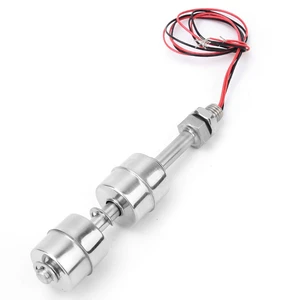 For Water Level Switch Stainless Steel Double Ball Float Switch Water Level Controller Sensor Switch for Tank Pool For Water Level Switch Stainless Steel Double Ball Float Switch Water Level Controller Sensor Switch for Tank Pool
