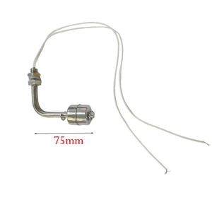 For 1pc 75-250mm Stainless Steel Float Switch Tank Right Angle Water Level Sensor L Type Level Controller Tank Flow Sensor For 1pc 75-250mm Stainless Steel Float Switch Tank Right Angle Water Level Sensor L Type Level Controller Tank Flow Sensor