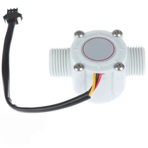For 1Pc 1/2'' water flow sensor control effect flowmeter hall 1-30L/min for For 1Pc 1/2'' water flow sensor control effect flowmeter hall 1-30L/min for