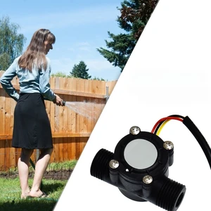 For YF-S201 Water Flow Sensor 1.75MPa Hall Liquid Water Flow Sensor DC 5-18V 1/2 Inch Flowmeter Counter Liquid Flow Sensor For YF-S201 Water Flow Sensor 1.75MPa Hall Liquid Water Flow Sensor DC 5-18V 1/2 Inch Flowmeter Counter Liquid Flow Sensor
