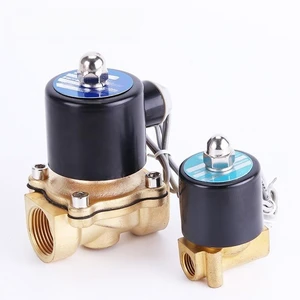 For 220V 110V 24V 12V 2W Normally Closed Brass Electric Solenoid Valve For Water Air Oil 1/4" 3/8" 1/2" 3/4" 1" DN8/10/15/20/25/50 For 220V 110V 24V 12V 2W Normally Closed Brass Electric Solenoid Valve For Water Air Oil 1/4" 3/8" 1/2" 3/4" 1" DN8/10/15/20/25/50