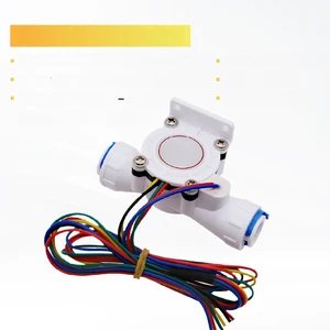 For MH-01 MH-02 Water Flow Sensor TDS Hall Effect Flowmeter Quick Connect Temperature Inline Water Quality For MH-01 MH-02 Water Flow Sensor TDS Hall Effect Flowmeter Quick Connect Temperature Inline Water Quality