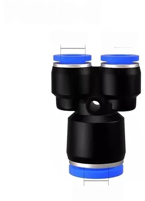 For 10Pcs PY Series Y-Type 3 Way Pneumatic Quick Connector 4-12mm Push-in Fitting for Air/Gas/Water Plastic Hose Pipe For 10Pcs PY Series Y-Type 3 Way Pneumatic Quick Connector 4-12mm Push-in Fitting for Air/Gas/Water Plastic Hose Pipe
