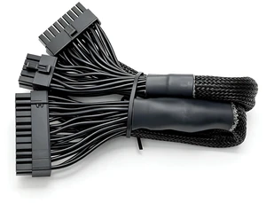 For For Type 4, 18+10Pin to 24Pin Sleeved M/B Power Cable for HX Platinum, SF, , , , RM (2021), AX1600i Modular For For Type 4, 18+10Pin to 24Pin Sleeved M/B Power Cable for HX Platinum, SF, , , , RM (2021), AX1600i Modular