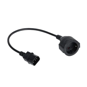For PDU UPS Cable C14 to Euro Socket Power Extend Cable Schuko CEE7/4 Power Extension Cord Power Cord For PDU UPS Cable C14 to Euro Socket Power Extend Cable Schuko CEE7/4 Power Extension Cord Power Cord