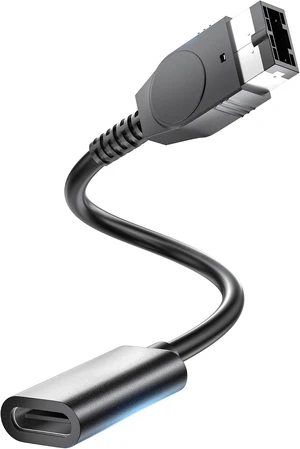 For Retro Game Handheld Charger Cable USB Type-C Female to GBA SP Adapter Power Indicator For   SP  Game Console