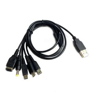 For 5 In 1 USB Charging Cable For 3DS Xl Lite Ll Charger Cable For Gba For 1000/2000 For 5 In 1 USB Charging Cable For 3DS Xl Lite Ll Charger Cable For Gba For 1000/2000