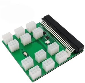 For Breakout Board PCI-E 12V 64Pin to 12 x 6Pin Power Supply Server Adapter Power Module for 1200W 750W PSU Server GPU BTC Mining For Breakout Board PCI-E 12V 64Pin to 12 x 6Pin Power Supply Server Adapter Power Module for 1200W 750W PSU Server GPU BTC Mining