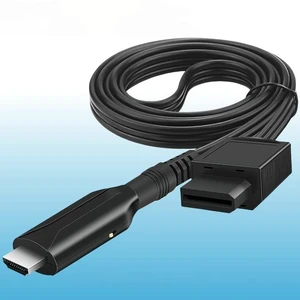 For  to HDMI Converter Adapter Video Cable 1080P Male to Male 2HDMI Converter Plug and Play for  to HDTV Display