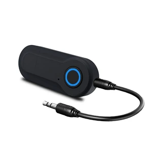 For Bluetooth 5.0 Transmitter 3.5MM Jack Audio Adapter Wireless Bluetooth Stereo Audio Transmitter Adapter for PC TV Headphones