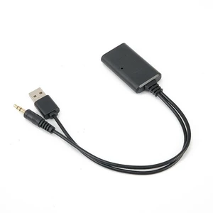 For Car Wireless Bluetooth Audio Receiver Bluetooth Audio Adapter With 3.5mm Aux Connection And Support USB Bluetooth Audio Receiver