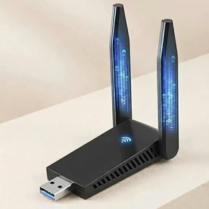 For USB 3.0 WiFi Adapter 1300Mbps Dual Band 5GHz 2.4GHz High Gain Antenna Long Range Wireless Network Card for PC Laptop Desktop 11 10 8 7 Vista XP Compatible with AC1300 802.11ac Internet Receiver For USB 3.0 WiFi Adapter 1300Mbps Dual Band 5GHz 2.4GHz High Gain Antenna Long Range Wireless Network Card for PC Laptop Desktop 11 10 8 7 Vista XP Compatible with AC1300 802.11ac Internet Receiver
