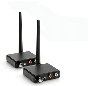 For 2.4G Digital Wireless Audio Transmitter Receiver Kit 50M Low Latency Music Adapter With 3.5mm R/L AUX For TV Box DVD PC Speaker For 2.4G Digital Wireless Audio Transmitter Receiver Kit 50M Low Latency Music Adapter With 3.5mm R/L AUX For TV Box DVD PC Speaker