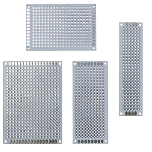 1pcs Double Sided Universal PCB Prototype Board 10x10cm FR4 2.54mm Pitch Perfboard Green Solder Mask Tinned Hole Board for DIY 1pcs Double Sided Universal PCB Prototype Board 10x10cm FR4 2.54mm Pitch Perfboard Green Solder Mask Tinned Hole Board for DIY