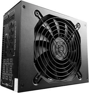 1600W Full Modular Mining Power Supply, 110V-240V ATX PSU for Bitcoin Miner ETH Rig Supports 6 GPU, 90+ Gold Certified with US Plug Adapter Cable