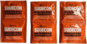 Sudecon® Decontamination Wipes | Fast OC, CS, CN & PAVA Relief | Fox Labs 6 Pack Sudecon® Decontamination Wipes | Fast OC, CS, CN & PAVA Relief | Fox Labs 6 Pack