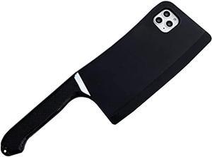Funny Kitchen Knife Machete Soft Phone Case for iPhone 14 13 12 11 Pro Max XS XR 8 7 Plus