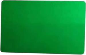 GazeKu 50 pcs Aluminum Metal Business Card Blanks for Laser Engraved Gift Cards(Green,34 Ga./0.08"thickness)
