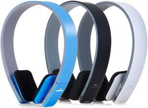 WEIHE Active Noise Cancelling Headphone Wireless Bluetooth Gaming Headset Stereo Headphones Head Mounted For Sports Work Exercise Riding Travel Blue