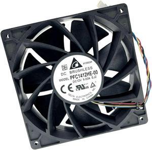 WHATSMINER Delta Server Fan PFC1412HE-00 4PIN 12v 9.00A 14038 14CM Cooling Fan