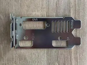 Original New For Gigabyte GV-N1650OC-4GL, GTX 1650,GTX1650 Graphic Card Video card I/O Shield Back Plate BackPlate Blende Bracket