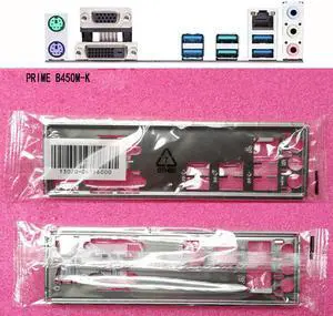 1Pcs For Asus PRIME B450M-K, PRIME B450M-K II I/O Shield Back Plate BackPlate Blende Bracket
