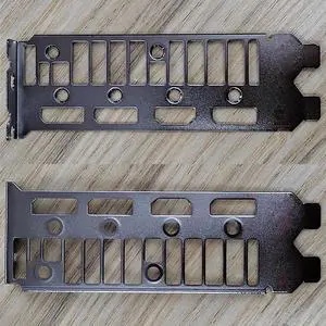 1Pcs For Asus 5600XT RX 5700 8G TUF GAMING Graphic Card I/O Shield Back Plate BackPlate Blende Bracket