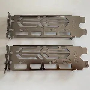 1Pcs For MSI GTX 1660 SUPER GAMING X 6G,GTX1660 I/O Shield Back Plate BackPlate Blende Bracket