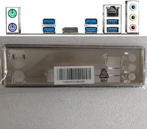 1Pcs Original New For Gigabyte Z590 D, Z590 UD I/O Shield Back Plate BackPlate Blende Bracket