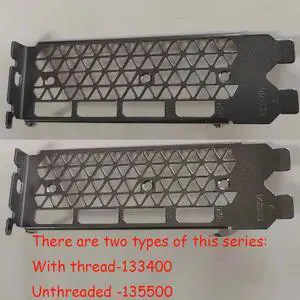 1Pcs For Lenove Dell Zotac RTX3060Ti RTX3070 RTX3080 RTX3090 Series Graphic Card I/O Shield Back Plate BackPlate Blende Bracket