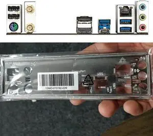 Original New For Gigabyte B560M DS3H AC I/O Shield Back Plate BackPlate Blende Bracket