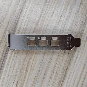 Original New For Nvidia T400 P400 Graphic Card I/O Shield Back Plate BackPlate Blende Bracket Half Height