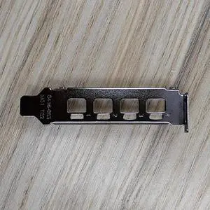 Original New For Nvidia P600, P620,P1000,T600, T1000 I/O Shield Back Plate BackPlate Blende Bracket Mini DP to DP Cable Half Height