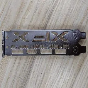 Original New For XFX RX6600XT, RX 6600 XT I/O Shield Back Plate BackPlate Blende Bracket