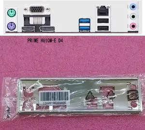 Original New For Asus PRIME H610M-E D4 I/O Shield Back Plate BackPlate BackPlates Blende Bracket