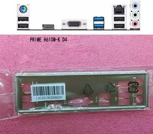 Original New For Asus PRIME H610M-K D4 I/O Shield Back Plate BackPlate BackPlates Blende Bracket