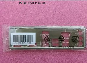 Original New For Asus PRIME H770-PLUS D4 I/O Shield Back Plate BackPlates Blende Bracket