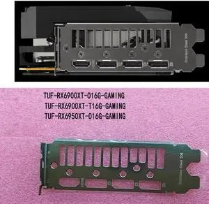 Original New For Asus TUF-RX6900XT-O16G-GAMING,RX6900 XT I/O Shield Back Plate BackPlates Blende Bracket
