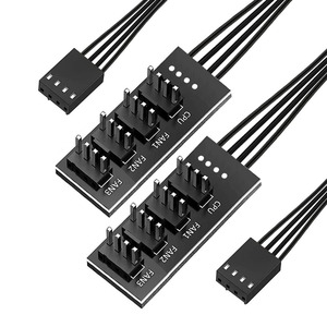 Works Power Dell 5-Pin To PWM 4-Pin Fan Conversion Cable – 11 Inch, Black Sleeve, CB-PWM-D5