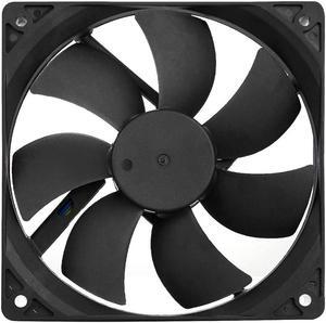 120mm Computer PC CPU Fan 4Pin PWM High Performance 12V DC 120mm PC Computer Case Fan 800-2200RPM 40-75CFM