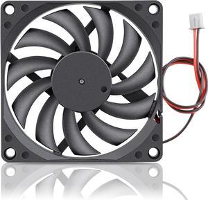 Gdstime 80mm x 80mm x 10mm DC 5V Brushless Cooling Fan 2PIN