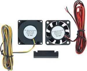 CR 10 Extruder Fan 4010 Cooling Fan DC 12V Extruder Hotend Fan 40x40x10MM Blower Cooling Fan and Axial Cooling Fan with Active Cooling Fan Duct for CR-10 CR-10S 3D Printer