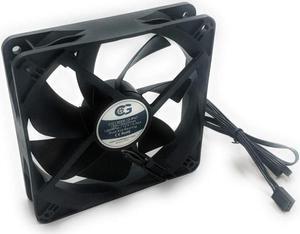 Coolerguys Quiet Waterproof 120mm Fan (120x120x25mm)