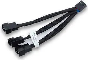 EKWB EK-Cable Y-Splitter 3-Fan PWM, 10cm