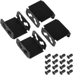 RIIEYOCA Fan Bracket Dual Fan Computer Radiator Holder for Video Card Cooling DIY Support 80MM/90MM/120MM/140MM (4 Pcs)