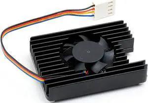 Dedicated All-in-One 3007 Cooling Fan for Raspberry Pi Compute Module 4 (CM4),PWM Speed Adjustable Low Noise More Convenient, with Thermal Tapes
