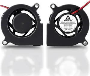 GDSTIME 50mm Turbo Cooling Fan, 12v Blower Fan, 50mm x 20mm DC Brushless Blower Fan Diagonal Hole Distance 57MM